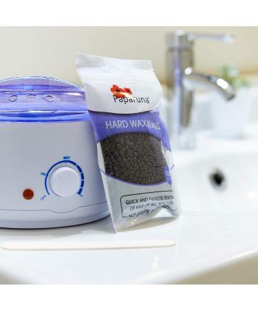 Hard Wax Beans Chocolate by Paparuna 100g Bag Wax Warmer Beads - for Hair Removal Bikini/Body/Leg/Back/Face/Chest/Facial/Eyebrow/Nose/Brazilian - Buy Online on GoSupps.com