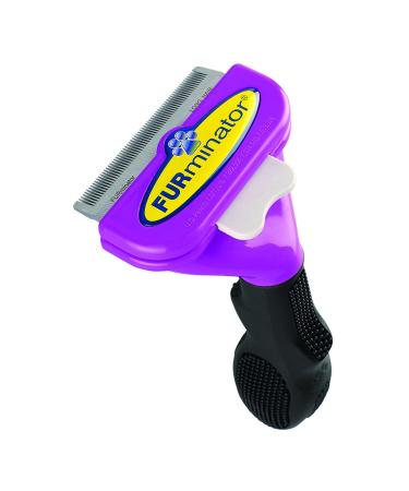 FURminator 10730 Long Hair Deshedding Tool for Cats, Large