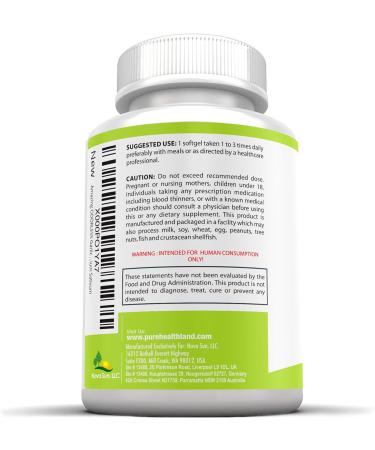 Odorless Garlic & Parsley Supplement Softgels Concentrated from Fresh Garlic Bulbs Allium Sativum for Men & Women 100 Count (Pack of 1) - Buy Online on GoSupps.com