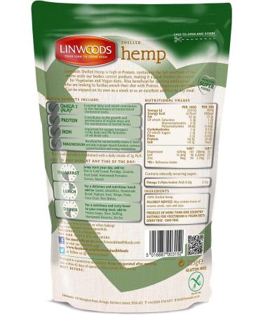 Linwoods Shelled Hemp 225g - Buy Online on GoSupps.com