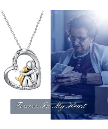 Chenghong 925 Sterling Silver Dog Chain Necklace with Crystals - Perfect Gifts for Women & Dog Lovers - Buy Online on GoSupps.com