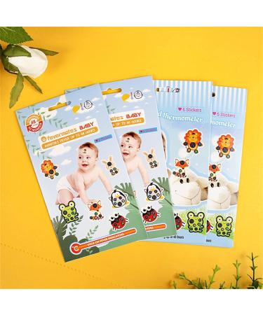 Stickable Forehead Fever Display Sticker - Continuous Temperature Monitoring Patch for Quick Fever Checks - Cute Design - Buy Online on GoSupps.com