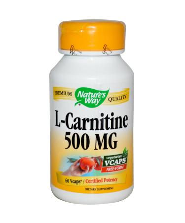 Natures Way L Carnitine Vegetarian Capsules