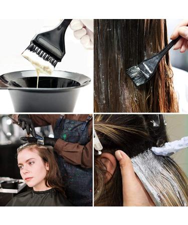 12 Pcs Hair Dye Brushes Color Tint Applicator for Salon & DIY Dyeing - Black - Buy Online on GoSupps.com