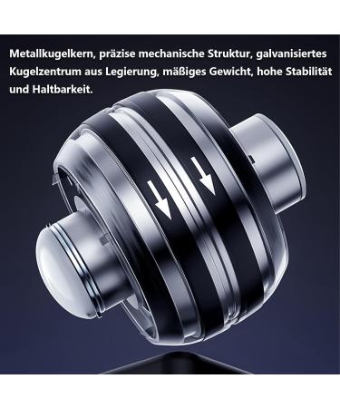 DYOUen Hand Trainer Wrist Ball Gyroball - Boost Grip Strength & Arm Muscles | International Shipping - Buy Online on GoSupps.com
