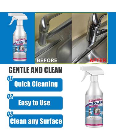 Bathroom Descaler Cleaner Bathroom Descaler Bathroom Cleaner Spray All Purpose Bubble Cleaner Foam Tile Cleaner for Bathroom Shower (3 Set) - Buy Online on GoSupps.com