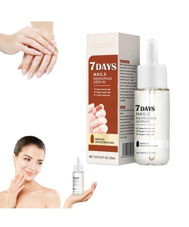 GFOUK 7 Days Nail Growth And Strengthening Serum Nail Growth And Strength Serum Nail Serum Repair Essence Nail Cuticle Oil Strengthener Stronger Nails In 1 Week Nail Strengthening Treatment (1PC) 1pcs