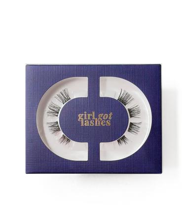 Girlgotlashes Mini Box Cat Eye Edition N 2 Wimpernextensions for Home 1 eyelash couple fake lashes with 5-7 days hold vegan handmade