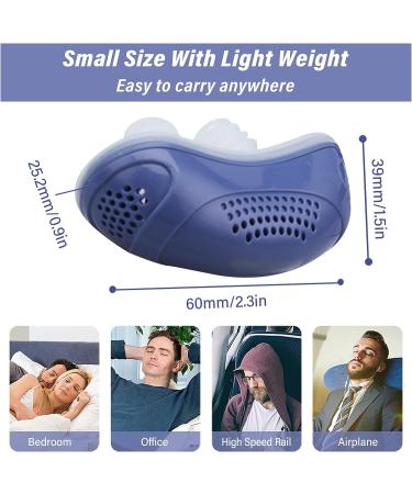 Adjustable Electric Anti Snore Device with Intelligent Massage - Green, Size 60 x 25.2 x 39mm - Buy Online on GoSupps.com