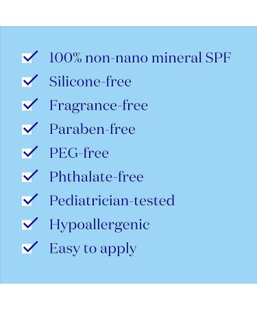 Supergoop! Sunnyscreen 100% Mineral Stick SPF 50 0.7 oz - Pediatrician Tested - Hypoallergenic Face & Body Sunscreen for Babies & Kids - Non-Nano Formula - Buy Online on GoSupps.com