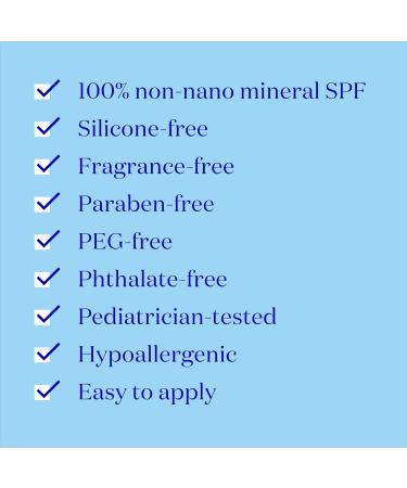 Supergoop! Sunnyscreen SPF 50 - 100% Mineral Lotion for Babies & Kids | Non-Nano Hypoallergenic Pediatrician Tested Sunscreen - Buy Online on GoSupps.com