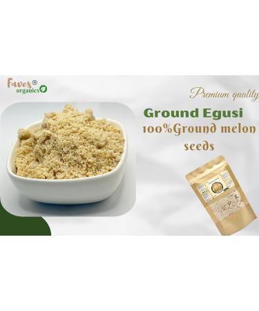 Ground Egusi Ground Hand Peeled Nigeria Egusi Melon Seed Premium Quality (100g) - Buy Online on GoSupps.com