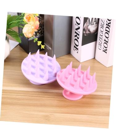 Magiclulu 6 STK Hair Massage Brushes - Silicone Shampoo Scalp Comb for Deep Cleaning & Meridian Therapy (3 Pieces) - Perfect for Hair & Skin Care - Buy Online on GoSupps.com