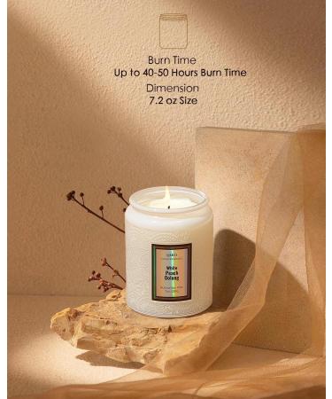 Kokrose Aromatherapy Scented Candles for Women - Natural Soy Candle Gifts for Stress Relief | Non-Toxic & Good Smelling Home Decor (White Peach 7.2 oz - Buy Online on GoSupps.com