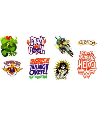 DC Super Hero Girls Assorted Temporary Tattoos - Set of 75 - Buy Online on GoSupps.com