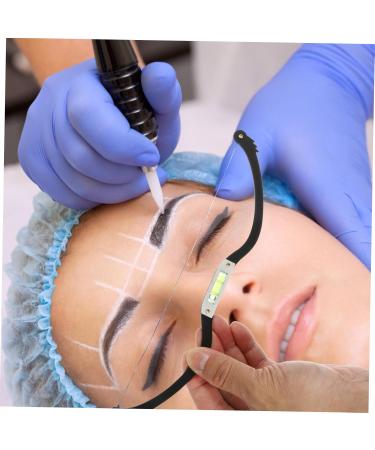 FOMIYES 3pcs Bow Eyebrow Ruler Make up Kit Eyebrow Shaping Kit with Stencils Eyebrow Line Marker Draw a Line - Buy Online on GoSupps.com