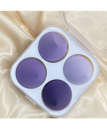 TFE 4 Piece Makeup Blender Transparent
