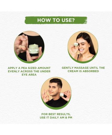 Bella Vita Organic EyeLift Hydrating Under Eye Cream Gel - Dark Circles & Puffy Eyes Treatment - 20 gm - Buy Online on GoSupps.com