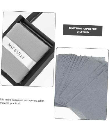 SOLUSTRE 1 Set Sheets Mirrors Powder Puff Oil Absorbing Paper Makeup Oil-Absorbing Paper Face Cleaning Paper Oil Control Facial Tissue Blotting Paper Oil Paper Glass Oil Absorption - Buy Online on GoSupps.com