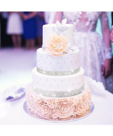 9 Yards Self Adhesive Crystal Rhinestone Ribbon Strip - DIY Diamond Bling Sticker Tape Roll for Crafts and Decorations (Silver, 0.51 Inch) - Buy Online on GoSupps.com