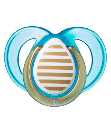 Tommee Tippee Moda Dummy - BPA-Free Silicone Orthodontic Shape 18-36 Months Pack of 2 Multi-Colour | International Shipping Available - Buy Online on GoSupps.com