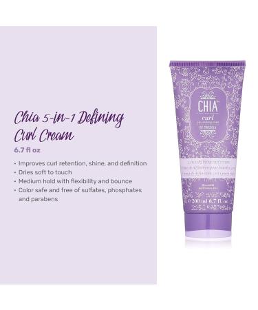 Trissola Chia Curl 5-in-1 Defining Cream | Hydrating Leave-In Curl Cream - 6.7 oz | International Shipping - Buy Online on GoSupps.com