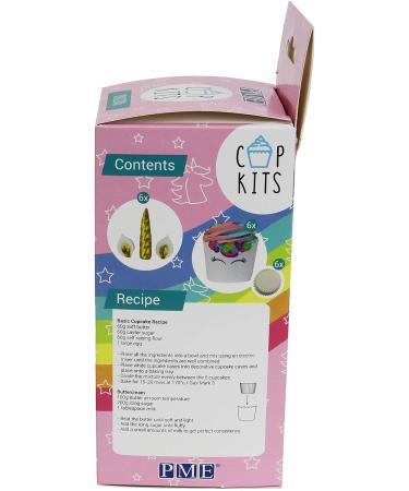 PME Unicorn Cupcake Decorating Kit with Fun Edible Toppers (Pack of 2) - Buy Online on GoSupps.com