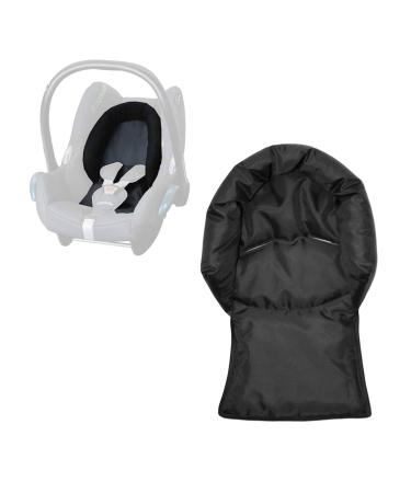 Aveanit Compatible with Maxi Cosi Baby Infant Car Seat Travel Neck Head Support Pillow Hugger Universal (Black - Waterproof)