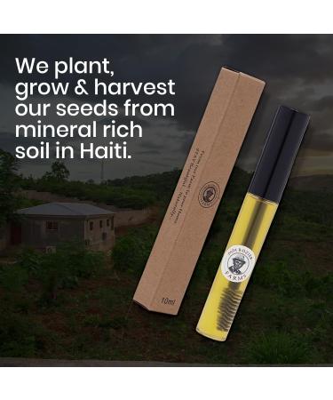 Papa Rozier Farms All-Natural Eyelash & Brow Growth Serum - Boost Growth with Castor Moringa & Rosemary Oils - Buy Online on GoSupps.com