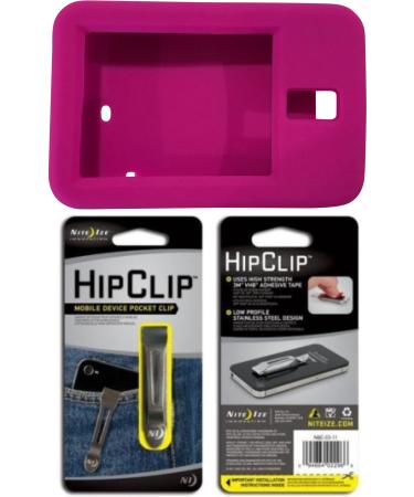 Tandem T-Slim Pump case & Clip Combo. (Pink)