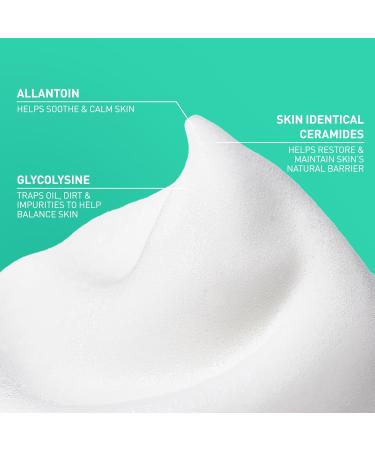 CeraVe Balancing Air Foam Face Wash Foaming Facial Cleanser For Combination Skin 8HR Oil Control + 24HR Hydration Fragrance-Free & Non-Comedogenic With Glycolysine & 3 Essential Ceramides 8oz 8 Ounce (Pack of 1) - Buy Online on GoSupps.com