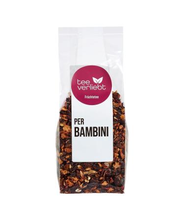 FRUTEG Th aux fruits en vrac de Bambini 200 g | Th de fruits en vrac | Le m lange de th avec une qualit quilibr e et l g rement douce id ale pour les enfants | Th de haute qualit l che 200g