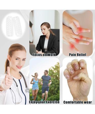 VPB 20-Pack Silicone Finger Protectors | Breathable Gel Fingertip Protection for Pain Relief & Injury Recovery - Buy Online on GoSupps.com