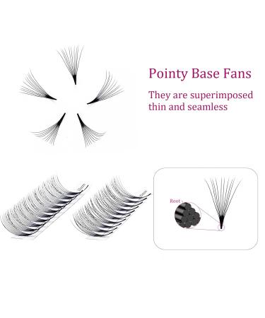 Premium 10D 0.07mm D Curl Premade Russian Volume Eyelash Extensions | 15-20mm Mix | International Shipping - Buy Online on GoSupps.com