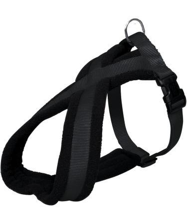 Trixie Premium Touring Harness M - Black | Sporty Dog Harness for Medium Dogs | Adjustable & Fleece Padded - Size 45-80 cm - Buy Online on GoSupps.com