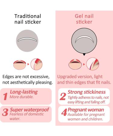 U-Shinein UV Gel Strips Semi-Cured Nail Wraps Self-Adhesive Gel Nail Strips Christmas Gel Nail Stickers Festival Manicure Nail Art Nail Decoration Long Lasting Nail Design Wraps 01 - Buy Online on GoSupps.com