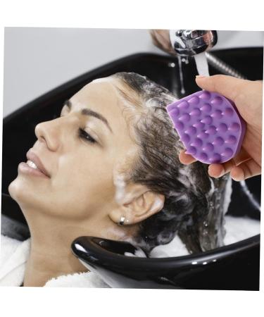 PartyKindom Bath Brush Laundry Collector - Silica Gel Birthday Gift 8.5x7cm Violet Purple - Buy Online on GoSupps.com