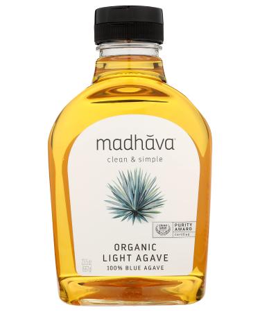 Madhava Agave Nectar, Organic Light, 23.5 oz