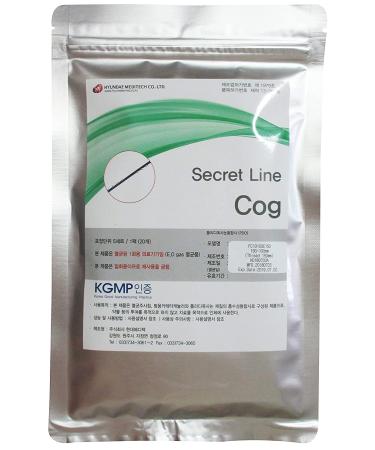 Secret Line PDO Thread Lift for Face/Whole Body/360R Revolving COG/Sharp-Type/24PCs (2pack)/Made in S.Korea (23G90mm) 158.00 g (1 Pack)