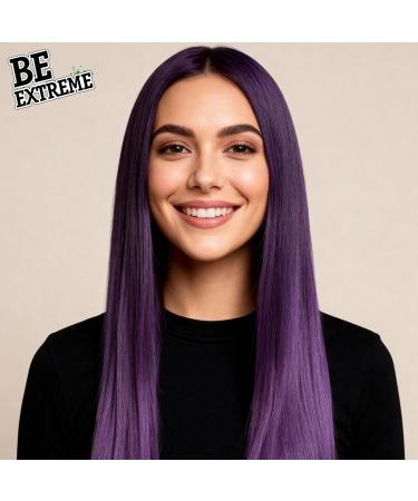 Rosa Impex Be Extreme Toner semipermanent for hair color 44 Power Lilac without ammonia peroxide and PPD - Buy Online on GoSupps.com