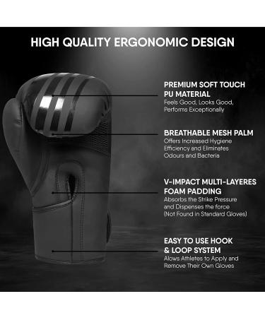 WFX Leather Boxing Gloves - Professional MMA Kickboxing & Muay Thai Sparring - 12 oz Training Gear for Ultimate Combat Performance - Buy Online on GoSupps.com