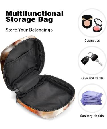 Buy Cute Cat Flower Hat Period Bag - Stylish Sanitary Napkin Storage for Purses | International Shipping Available - Buy Online on GoSupps.com