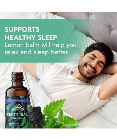 Florida Herbs Organic Lemon Balm Tincture - 2 Fl Oz Extract Drops - Made in USA - Non-GMO - Buy Online on GoSupps.com