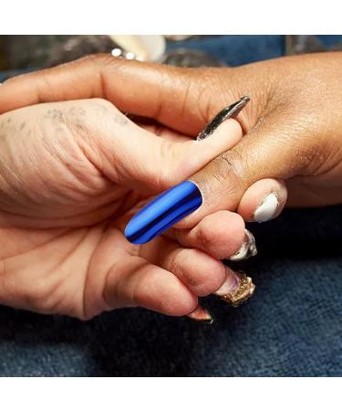 Nail Brush For Gel 12 Colors Nail Effect Powder Rainbow Manicure Paint For Applicator Sticks And Hand Polish Nail Pot Powder Nail Grinder Foot (Blue One Size) One Size Blue - Buy Online on GoSupps.com