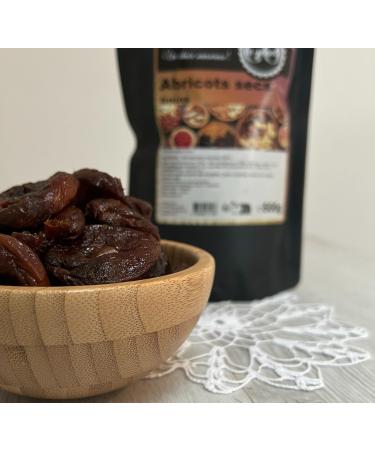 Brown dried apricots 500 g - LA PLANTIGO - Buy Online on GoSupps.com