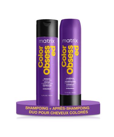 Matrix Routine Protectrice pour Cheveux Color s Prolonge et Soigne la Couleur Formule Enrichie en Anti-Oxydants Color Obsessed 1 - Duo