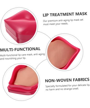 FRCOLOR 40 Pieces Lip Mask Lip Masks for Night Lip Masks Repairing Lip Soothing Masks Soft Lip Masks Masks Against Dry Lips Nonwoven Fabric Crystal Antiaging - Buy Online on GoSupps.com