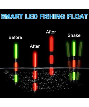 3-Piece LED Posing Fissen Set - 6G/8G/9G Smart Fishing Accessories with Gravity Sensing & Metal Base for Lake River & Pond Fishing - Buy Online on GoSupps.com