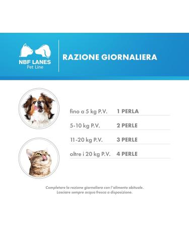 NBF Lanes Ribes Pet Mangime Complementare per Cani E Gatti 30 Perle - Buy Online on GoSupps.com