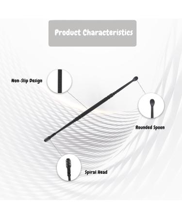 Stainless Steel Spiral Ear Wax Removal Tool - Ear Cleaning Kit - Buy Online on GoSupps.com